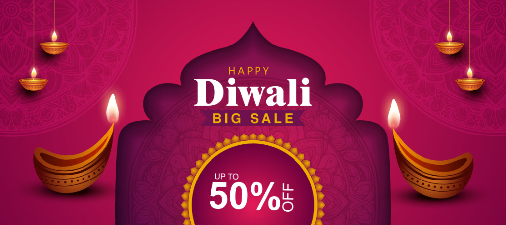 Happy Diwali Big Sale - Up to 50% Off